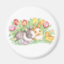 Search for tulip easter magnets Rabbit