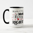 Search for mr right mrs always right mugs Couple