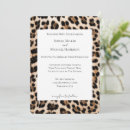 Search for leopard wedding invitations Safari