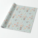 Search for racoon wrapping paper Watercolor