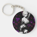 Search for anime girl key rings Black