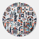 Search for 4th of july magnets Red white blue