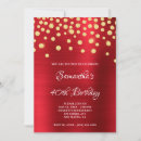 Search for red ombre invitations Sparkle