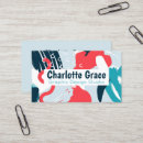 Search for painting business cards Abstract
