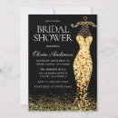 Search for glamour bridal shower invitations Dress