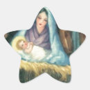Search for christian nativity scene stickers Vintage