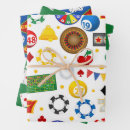 Search for casino wrapping paper Birthday