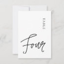 Search for fall wedding table cards Minimalist