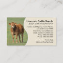 Search for cattle ranch business cards Agriculture