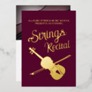 Search for musical performance invitations Recital