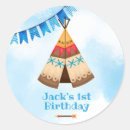 Search for boys birthday invitations stickers Blue