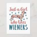 Search for sausage dog postcards Doxie