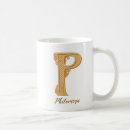 Search for lettering mugs Initial