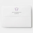 Search for monogrammed wedding envelopes Traditional