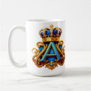 Search for ornate letters mugs Blue