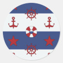 Search for nautical stars stickers Seashell