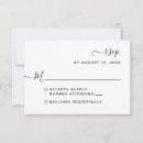 Search for script rsvp cards Chic