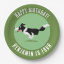 Search for border collie plates Birthday