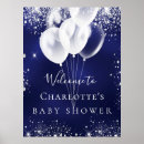 Search for baby shower welcome sign posters Navy blue