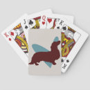 Search for dachshund playing cards Doxie