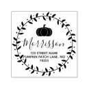 Search for fall wedding rubber stamps Pumpkin