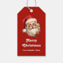 Search for santa claus gift tags Retro
