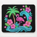 Search for flamingo mousepads Neon