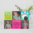 Search for neon bowling birthday invitations Girl