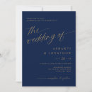 Search for blue and gold wedding invitations All in one