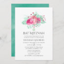 Search for blush pink bar bat mitzvah invitations Elegant