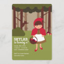 Search for little red riding hood invitations Forest
