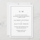 Search for minimalist wedding announcement cards Elegant