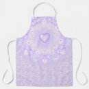 Search for light purple aprons Elegant