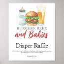 Search for baby is brewing diaper raffle Watercolor