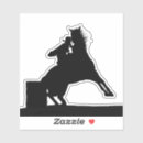 Search for barrel racing horse stickers Western