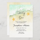 Search for tropical 21st birthday invitations Beach