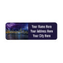 Search for chicago skyline return address labels Lake michigan