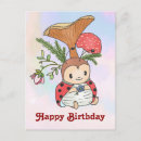 Search for beetles postcards Red