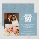 Search for 60th anniversary invitations Cheers to 60 years