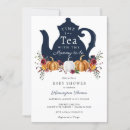 Search for autumn tea invitations Pumpkin