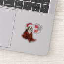 Search for beagle christmas stickers Animal