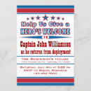 Search for military welcome home invitations Usa