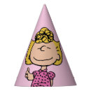 Search for brown paper party hats Charles schulz