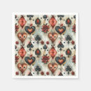 Search for playing cards napkins Spades