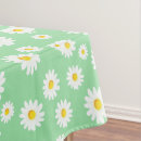 Search for daisy tablecloths Green
