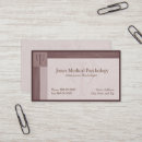 Search for psychology symbol business cards Counsellor