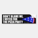 Search for pizza bumper stickers Humour