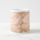 Search for gold glitter marble mugs Pink