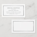 Search for silver white bridal shower invitations Simple