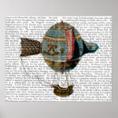 Search for hot air balloon posters Antique